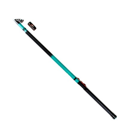 Telescopic fiberglass rod, test 10-40 g