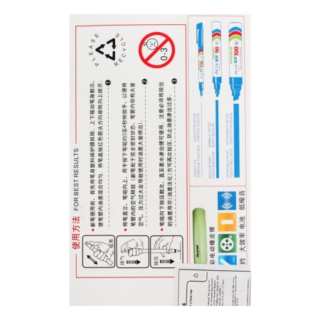 Marker-painting (varnish) Tip of bullet-shaped 4 mm, black (price per pcs)-7