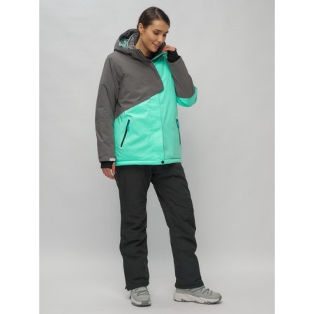 Ski suit, size 52, turquoise color-12
