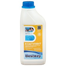 Coagulant for water purification in pools