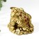 NECKE Polystone for bronze "Toads on coins and ingots with pearls" 6x8.5x8 cm