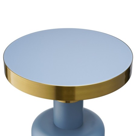 Coffee table from 350 × 350 × 510 mm, blue color-4