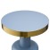 Coffee table from 350 × 350 × 510 mm, blue color