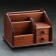 Organizer 4 sections, 2 drawers, a series of walnuts with a skeleton cante, mix 14*19