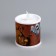 LED figure "Candle with a ghost" 7.5 × 10 × 7.5 cm, plastic, batteries AG13x3, glow warm white