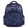 School backpack 40 x 30 x 19 cm, ergonomic back, Bruno VisConti 12-002 Bunny Life, blue