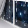 Garland "Curtain" 2.5 × 0.65 m with nozzles "Drops", IP20, transparent thread, 50 LED, glow warm white, 8 modes, 220 V