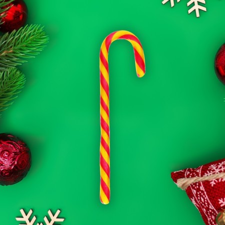New Year. Caramel Lollice Sweet Ness "cane", 15 g-1