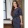 Women's dress, size 48, gray color