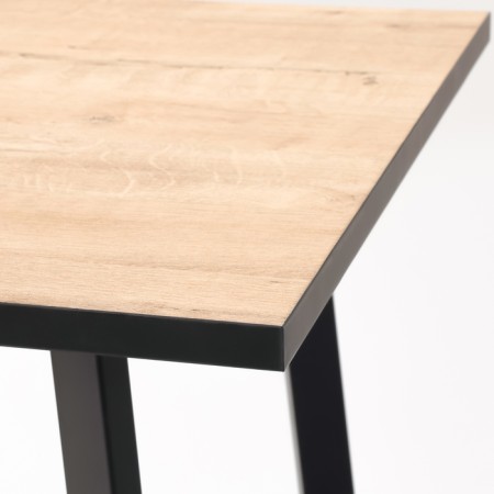 Dining Modern Laksi, 1104x594x756, Black /Irish oak-2