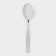Tablespoon "Uralochka", h = 19.5 cm, thickness 2 mm, silver color