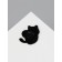 Icon "kitten" with a ball, colored in ferrous metal