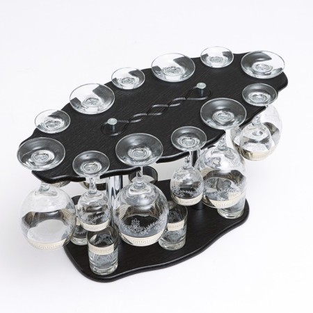 Minibar "Harmony" 18 items: Wizers 260 ml + glass 60 ml + pile 60 ml-1