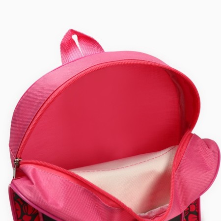 The backpack of the textile is a pocket 25*24*9cm, cats aristocrats-2