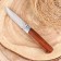 Hunting knife "Burgut" 21.5cm, blade 98mm/2.5mm, wooden hilt