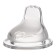 Nipple - jacket, soft nose, wide throat, from 9 months, silicone