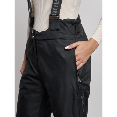 Semi -combinezone ski insulated female winter, size 48, black color-11