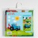 Towel Blue Blue Tractor "Cheerful Farm" 70x146 ± 2 cm, 100% cotton 160 g/m2