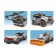 Block designer "Cabriolet", 20 assembly options, 233 details