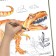 Dinosart coloring set