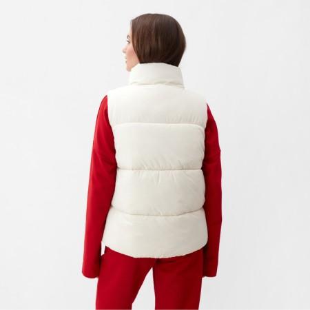 Women's vest with collar Mist, p. 44, milk-3