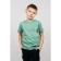 T -shirt for a boy, height 176 cm, color sage