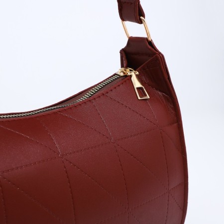 Baget bag with zipper, redhead-3