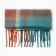 Female scarf, green color, rr 48x195 cm