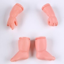 Set for making dolls: 2 hands, 2 legs, for dolls 45 cm