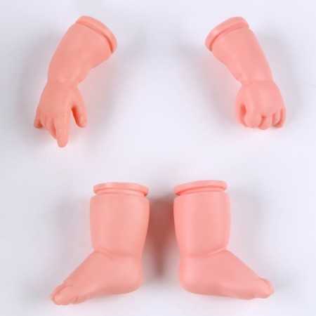 Set for making dolls: 2 hands, 2 legs, for dolls 45 cm