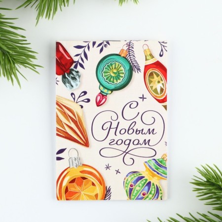 New Year. Notepad A7, 16 L "Happy New Year"-4