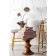 Terry towel Essential, 600 grams, size 90x150 cm, brown color