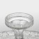 Glass vase on the Mey-Ji cake leg, 36 × 23 cm