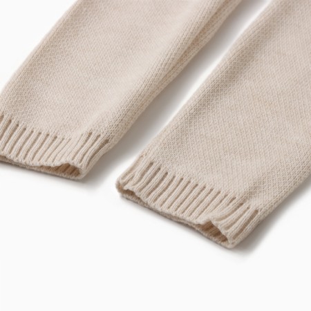 Costume (sweater and trousers) children's minku, beige color, height 122 cm-10