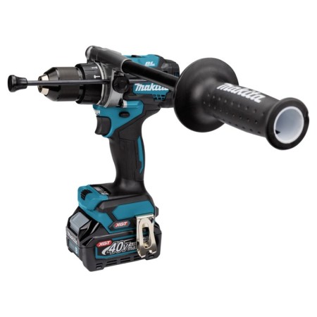 Makita HP001GD201, shock, 40 V, 2x2.5 Ach, BZP 13 mm, 140/68 nm, case, case, case-1