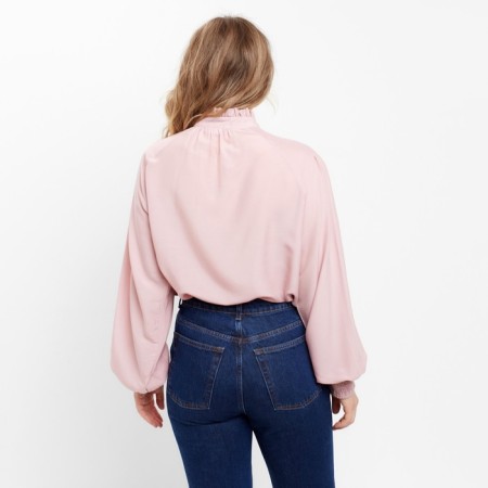 Women's blouse minku: enjoy color pink, river 52-2