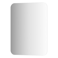 Зеркало с DEFESTO LED-подсветкой 25 Вт, 60x80 см, без выключателя, тёплый белый свет
