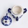 Souvenir "Samovar", Small, Gzhel, Porcelain, 12x10 cm