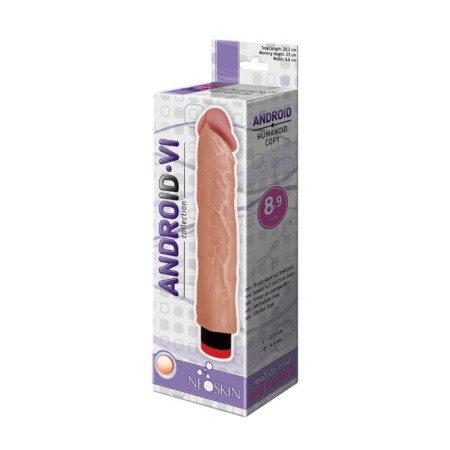 Lovetoy Android-L vibrator. NeoSkin, realist, built -in vibrator, 23 x 4.6 cm, bodily-3