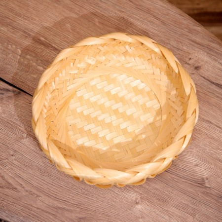 Vaska wicker, from bamboo 28x28x8 cm-3