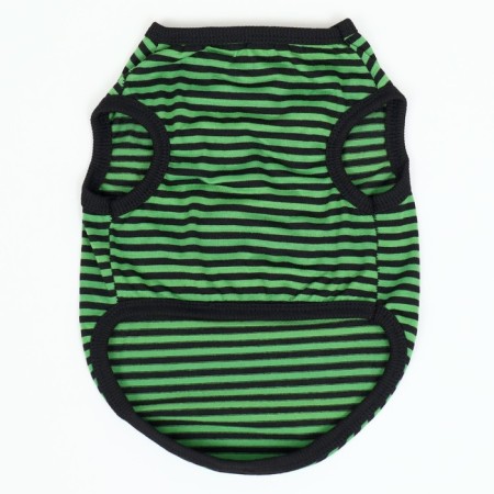 T -shirt for animals, XS (DS 20, OG 32, Osh 19 cm), Green-6