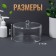 Organizer D/Storage with a lid 1 sect 14*14*9.3cm transparent nakl QF