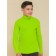 Turtleneck for the boy Pelican, height 122 cm, green color