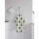 Apron of a kitchen with a photo print “Bouquet with Omela”, adjustable, size OS