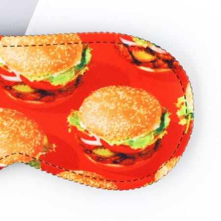 Burger for sleeping, 19.3 x 9.5 cm, red color-2