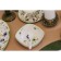 Porcelain salad with a spoon of the green garden, 250 ml