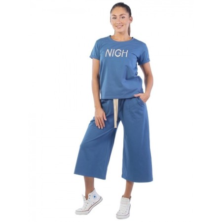 Women's costume night, size 44, indigo color-1