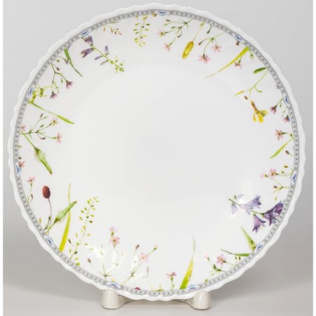 OLAFF plate "Grass", glass ceramic, d = 19 cm