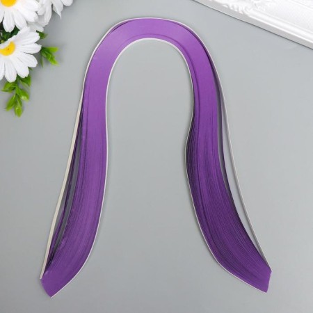 Strips for quilling 120 strips density 120 grams "purple" width 0.5 cm length 53 cm