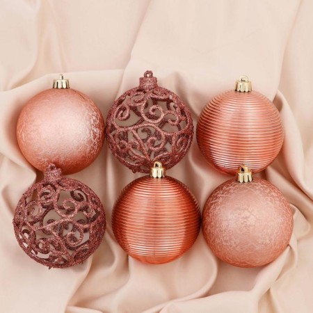 Set of balls plastic D-8 cm, 6 pcs "Open Mix"